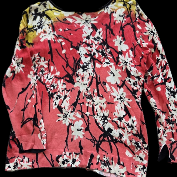 NIC+ZOE Pink Embellished Buttoned Cardigan - Picture 5 of 5